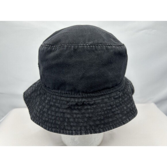 Thrasher Magazine Bucket Hat Embroidered Black Skater Egyptian Hieroglyphic S/M - Picture 4 of 12